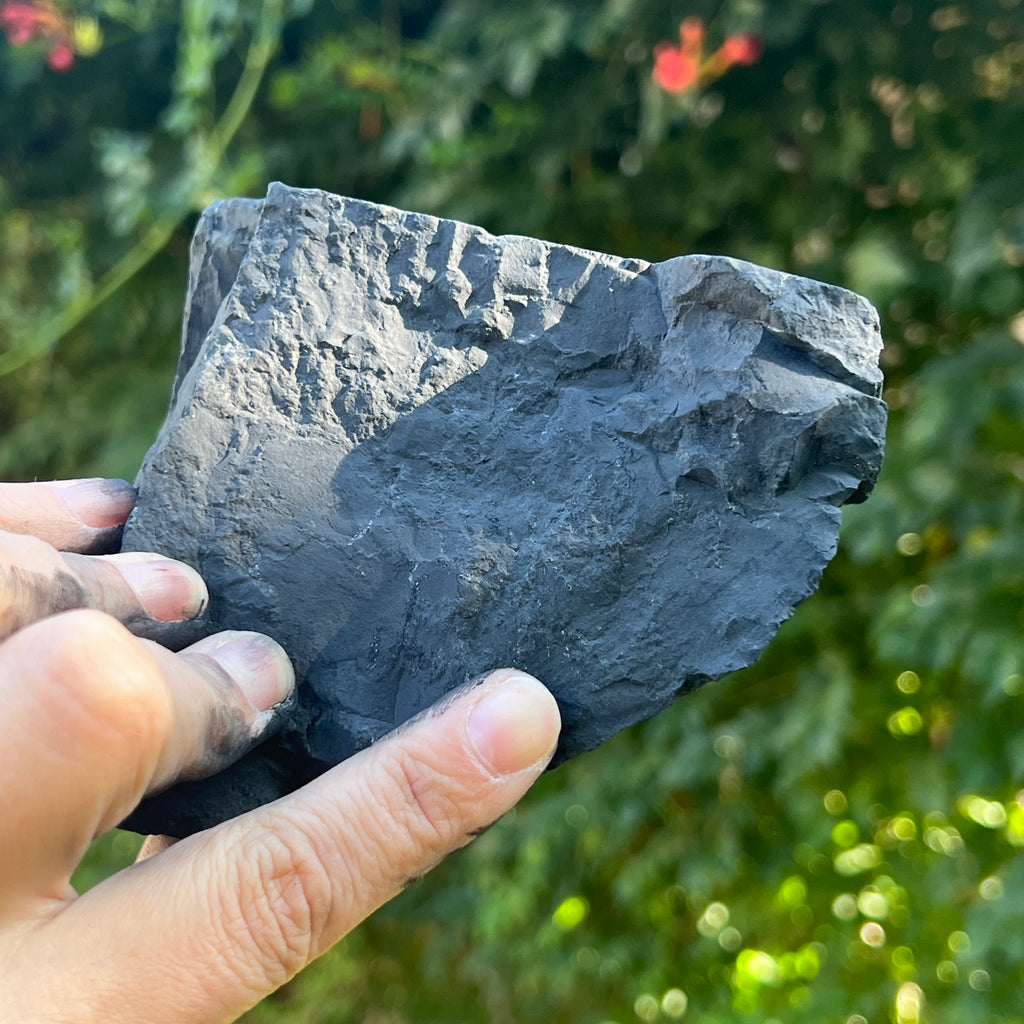 Shungit piatra bruta XXL model 2, pietre semipretioase - druzy.ro 5 