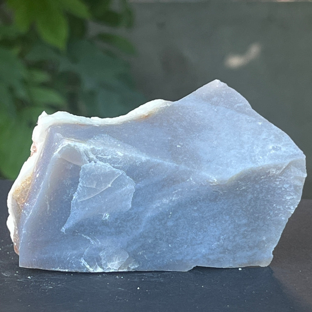 Calcedonie albastra (India) piatra bruta m6, pietre semipretioase - druzy.ro 2 