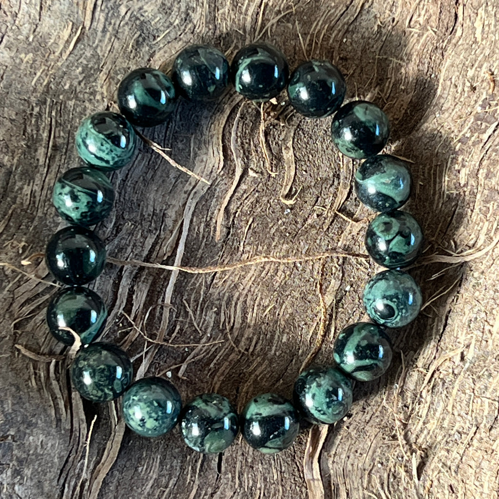 Bratara Jasp Kambaba 10 mm, pietre semipretioase - druzy.ro 2 