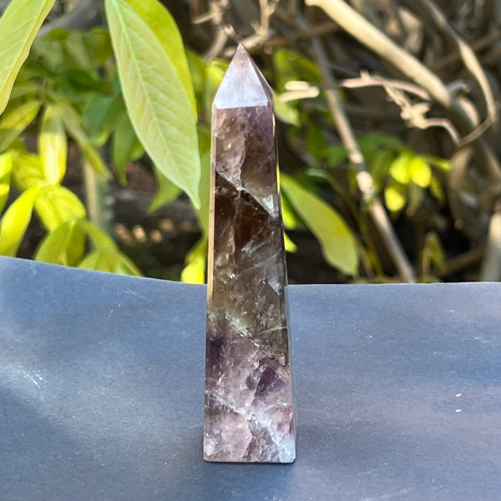 Obelisc super 7 (super seven) din Brazilia model 2, pietre semipretioase - druzy.ro 2 