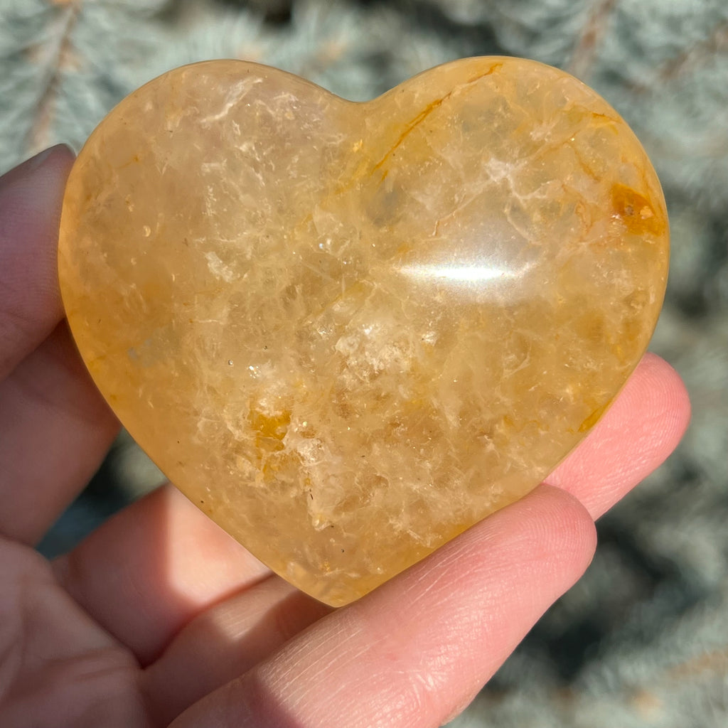 Inima golden healer, cuart lamaie model 4A/6, druzy.ro, cristale 1