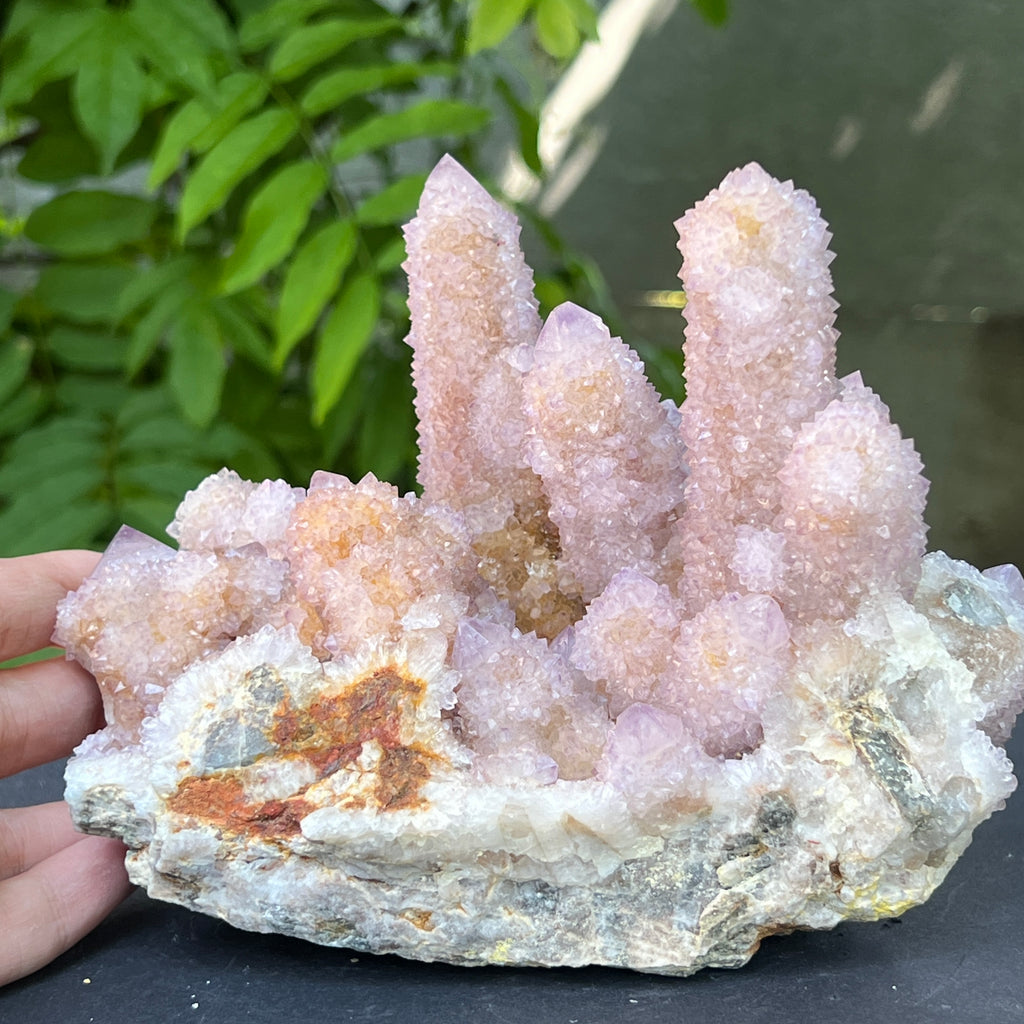 Specimen ametist cuart spirit din Africa de Sud | Model 23, pietre semipretioase - druzy.ro 8 