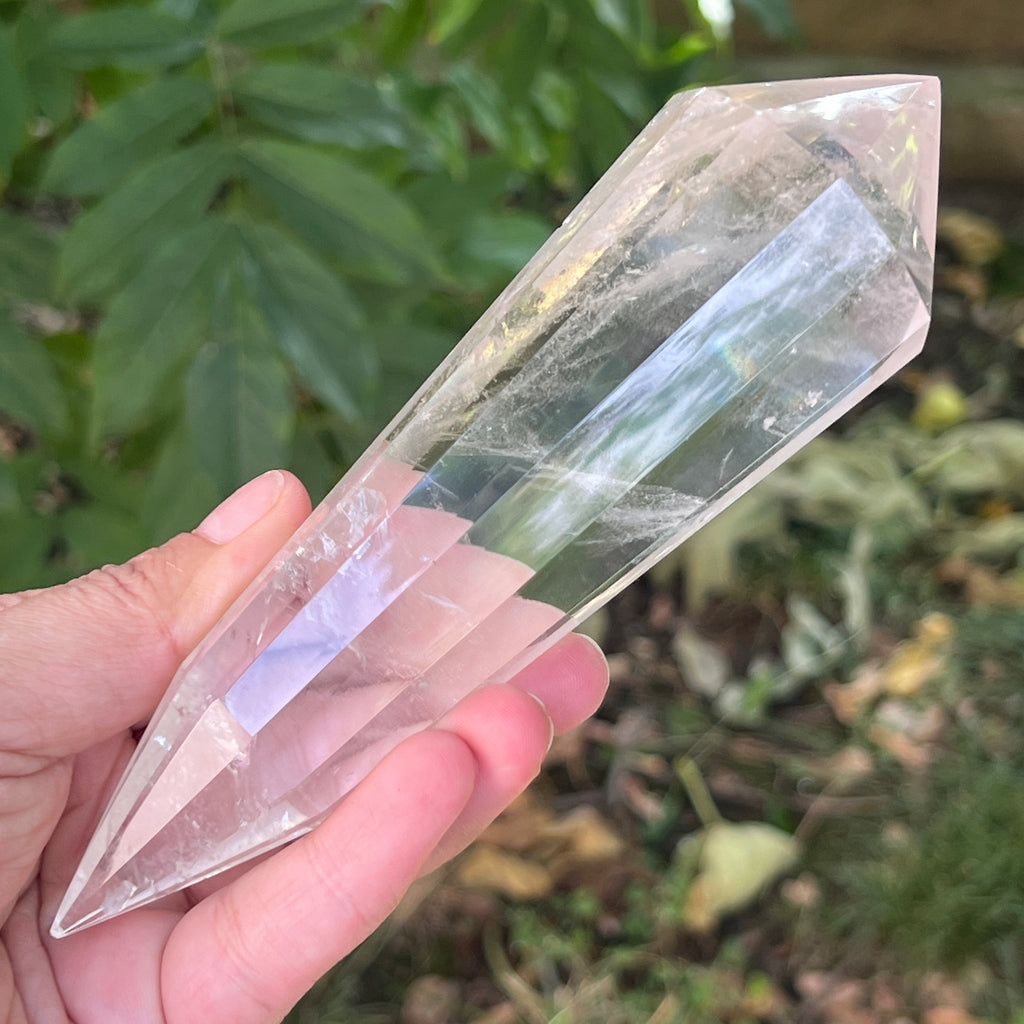 Bagheta cuart vogel, 12 fete, Brazilia model 25, pietre semipretioase - druzy.ro 5 