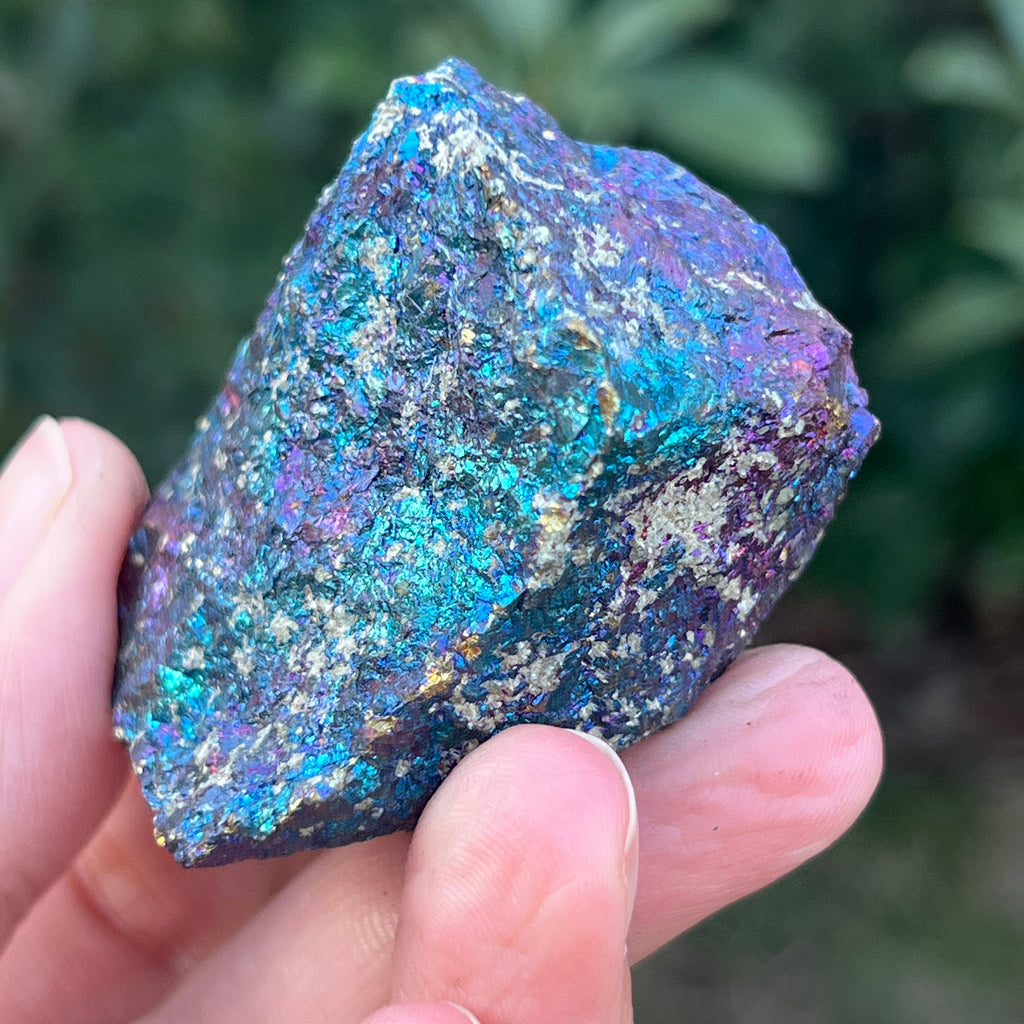 Calcopirita iridescentă din Mexic model 6, pietre semipretioase - druzy.ro 9 