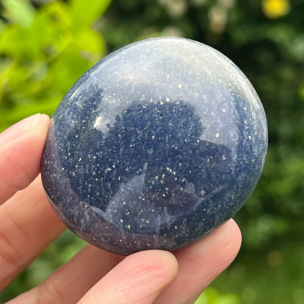 Palmstone lazulit din Madagascar model 10, pietre semipretioase - druzy.ro 1 