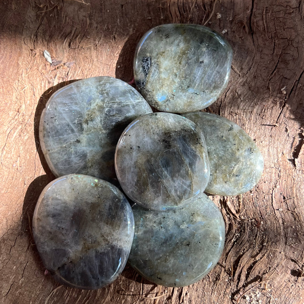Labradorit palm stone 4-5 CM, druzy.ro, pietre semipretioase 3