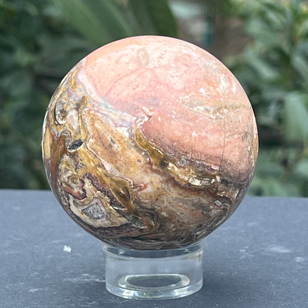 Sfera jasp peisaj ( landscape) din Namibia model 1, pietre semipretioase - druzy.ro 4 