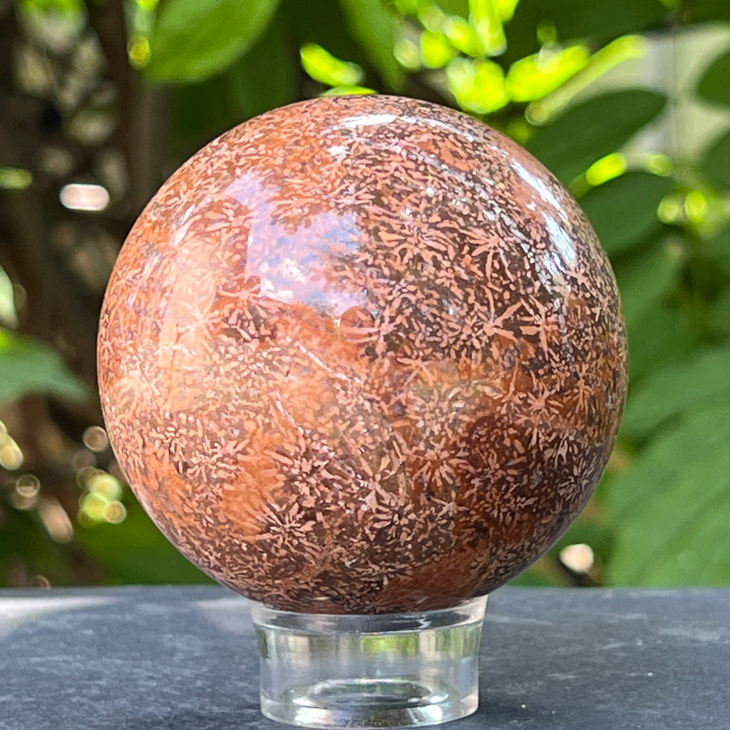 Sfera Starburst jasp | Model 3, pietre semipretioase - druzy.ro 5 