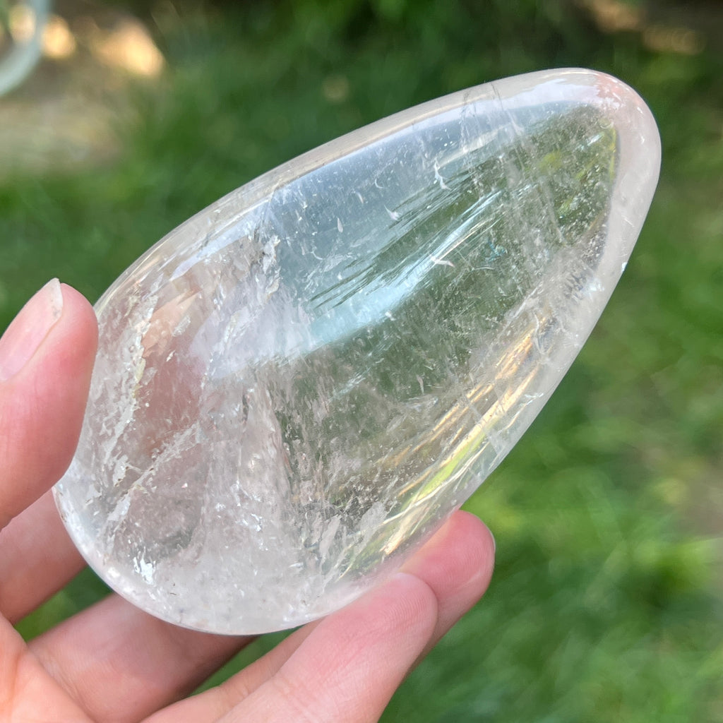 Ou din cuart de stanca/cristal incolor m1, pietre semipretioase - druzy.ro 6 