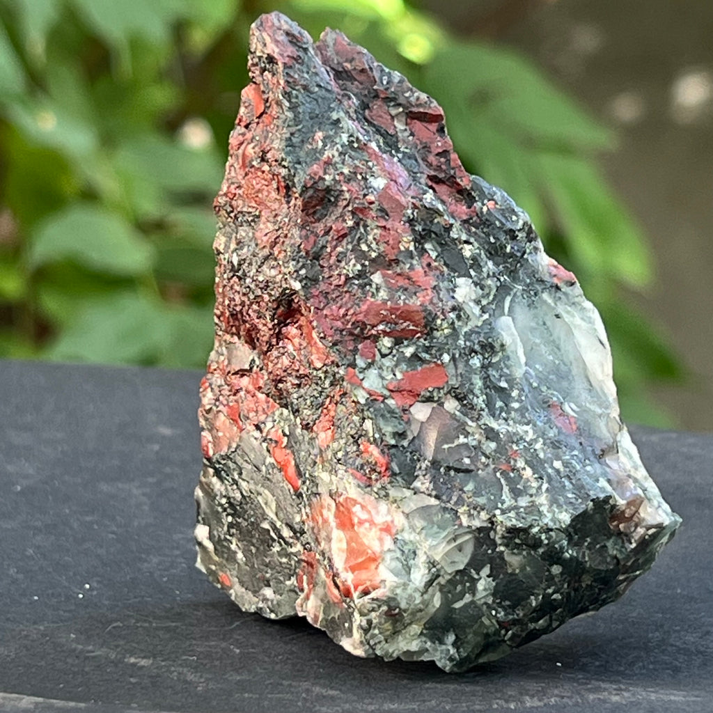 Seftonit piatra sangelui bruta model 9, pietre semipretioase - druzy.ro 4 