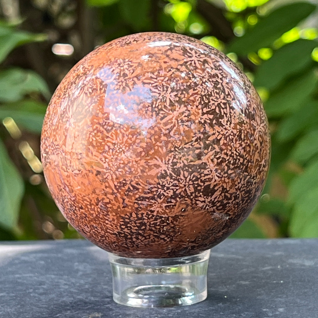 Sfera Starburst jasp | Model 3, pietre semipretioase - druzy.ro 2 