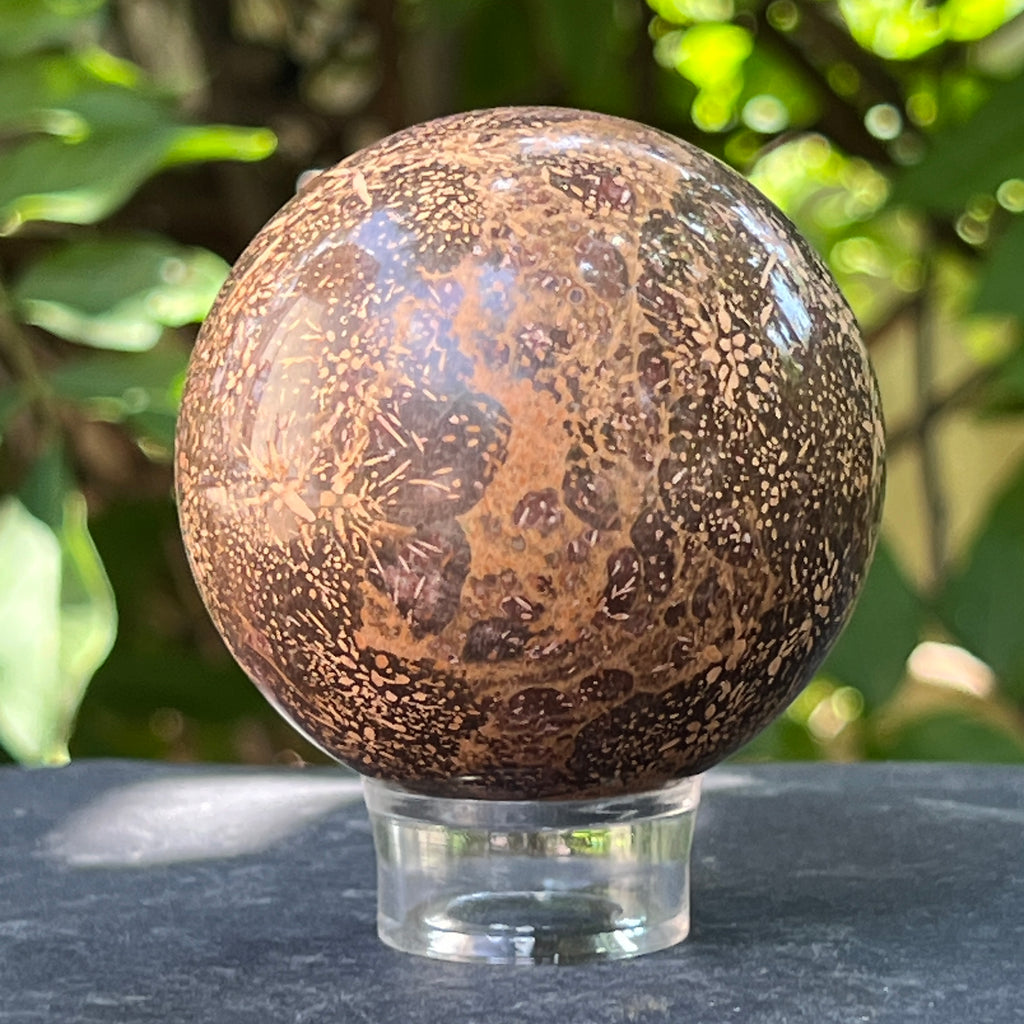 Sfera Starburst jasp | Model 5, pietre semipretioase - druzy.ro 3 