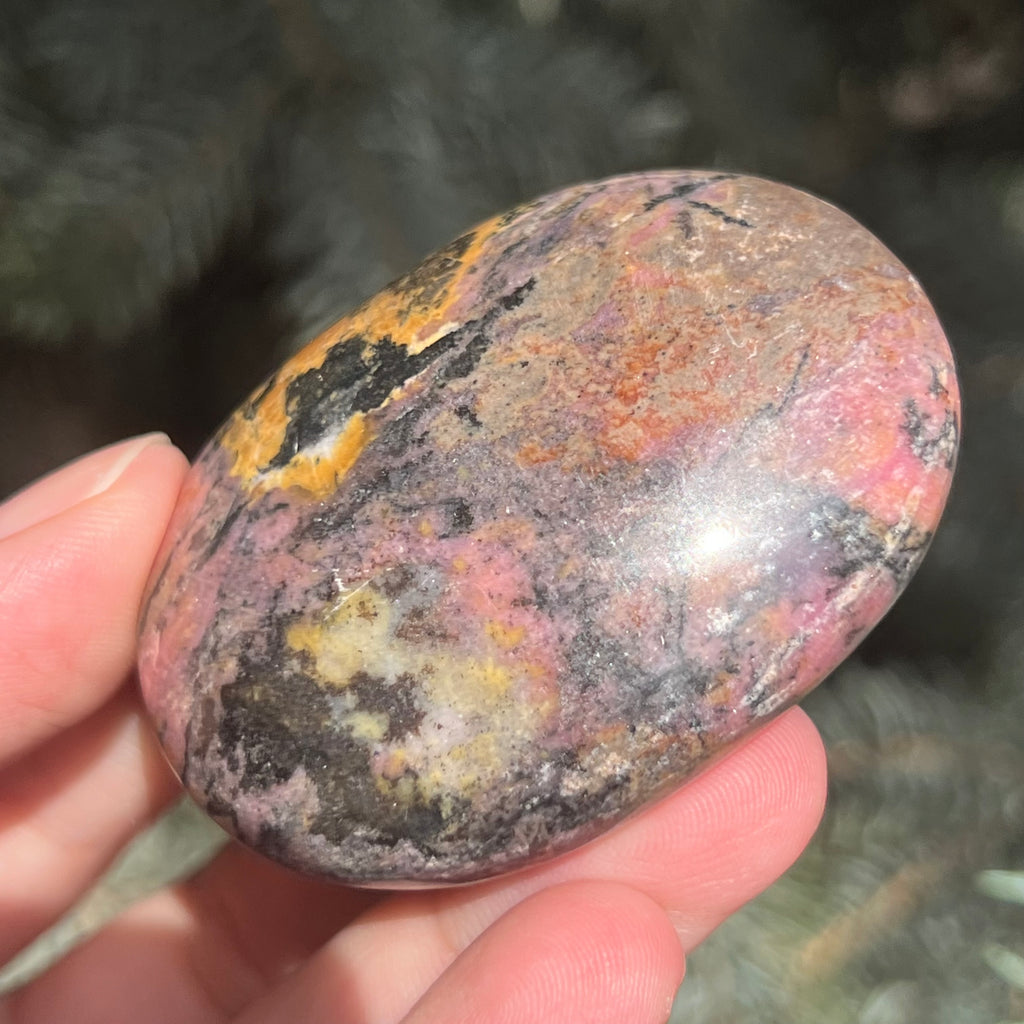 Palmstone rodonit Pakistan model 2, druzy.ro, pietre semipretioase 6