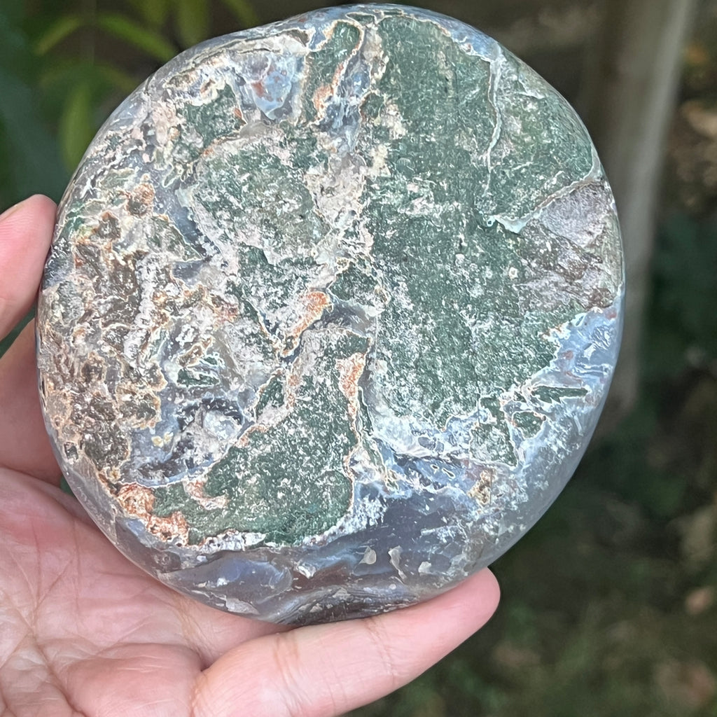 Nodul agat de Botswana, agat river, unicat | Model XL5, pietre semipretioase - druzy.ro 6 