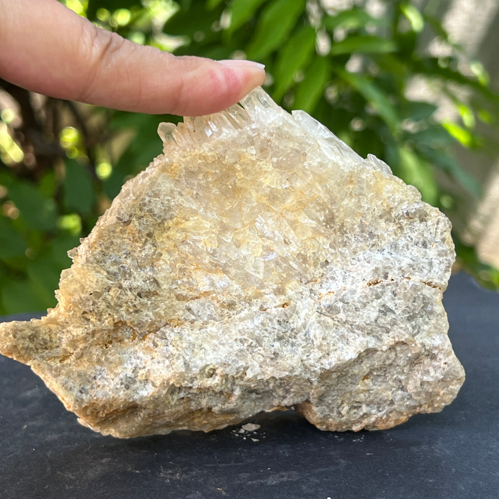 Floare de mina, cluster cuart ICY | Model 1, pietre semipretioase - druzy.ro 3 