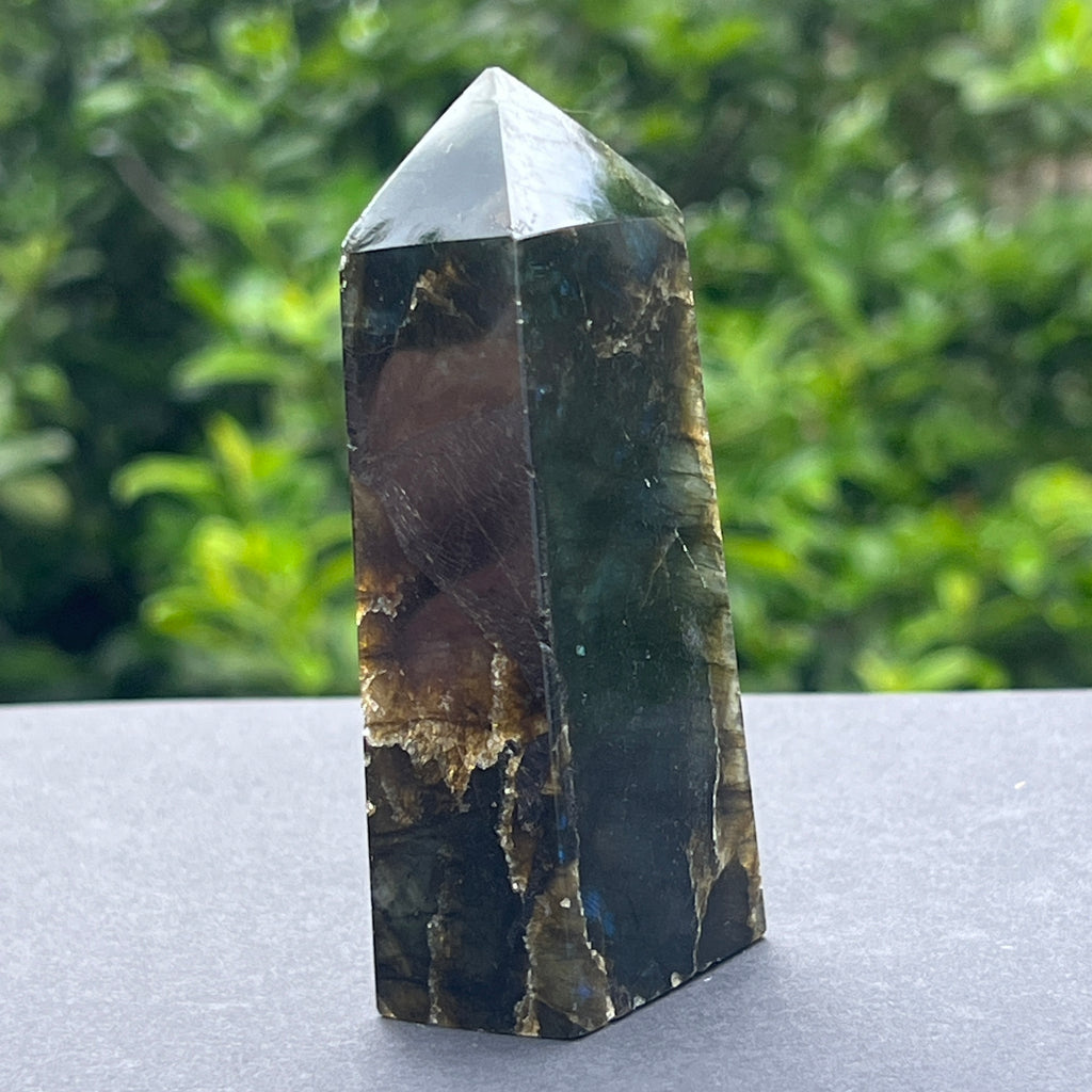 Obelisc labradorit m2, pietre semipretioase - druzy.ro 3 