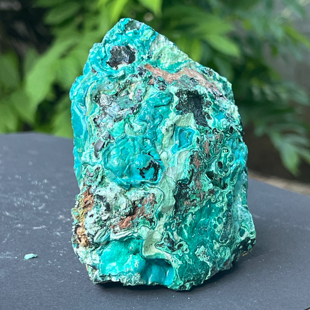 Cluster crisocola botrioidală model 5 din Congo, pietre semipretioase - druzy.ro 3 