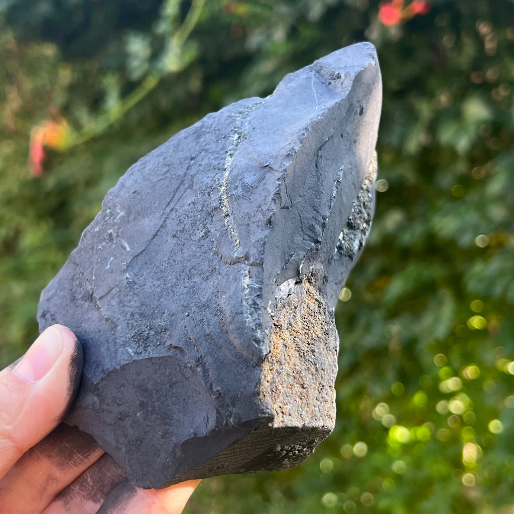 Shungit piatra bruta XXL model 4, pietre semipretioase - druzy.ro 2 