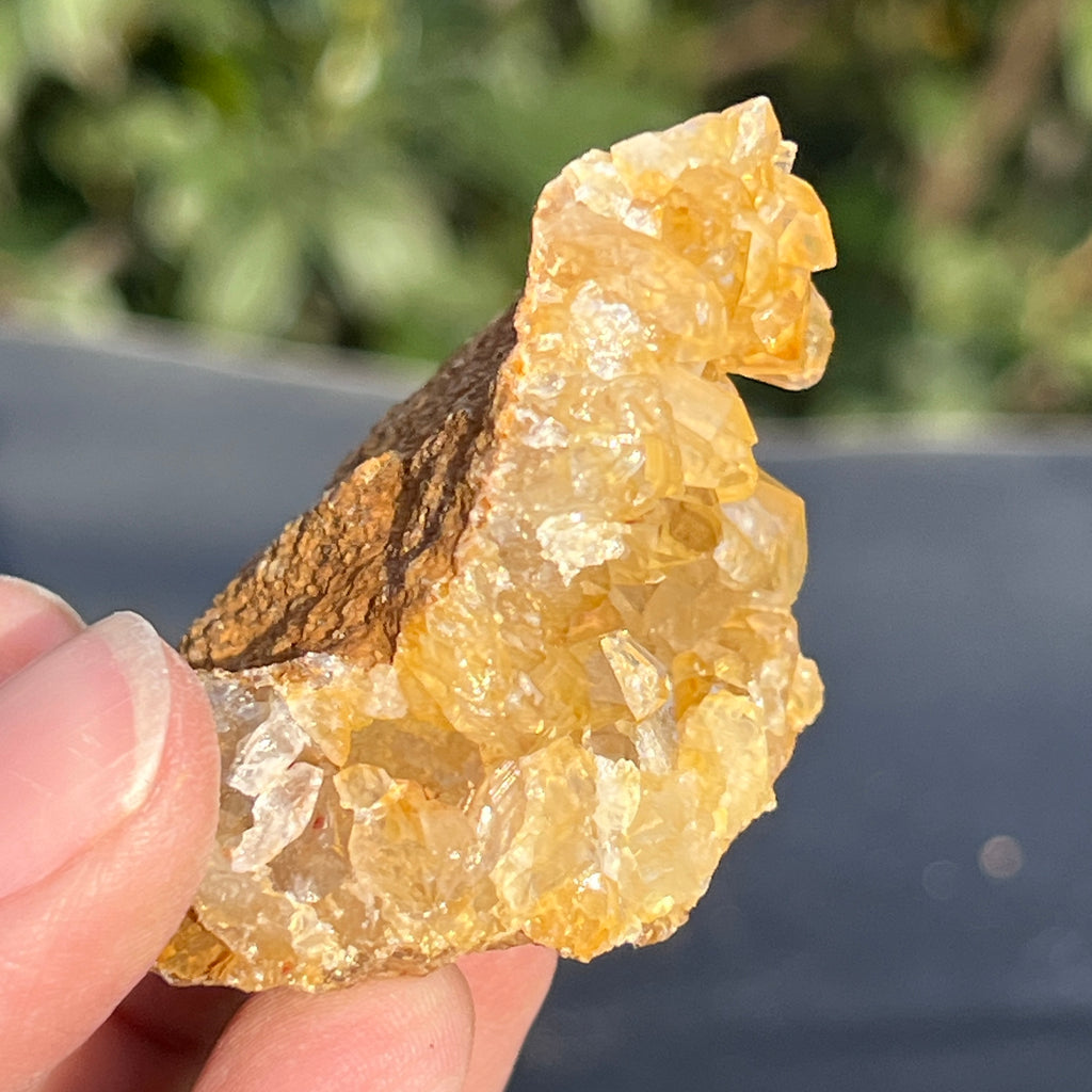 Cluster cuart lamaie Zambia, golden healer model 51, pietre semipretioase - druzy.ro 5 