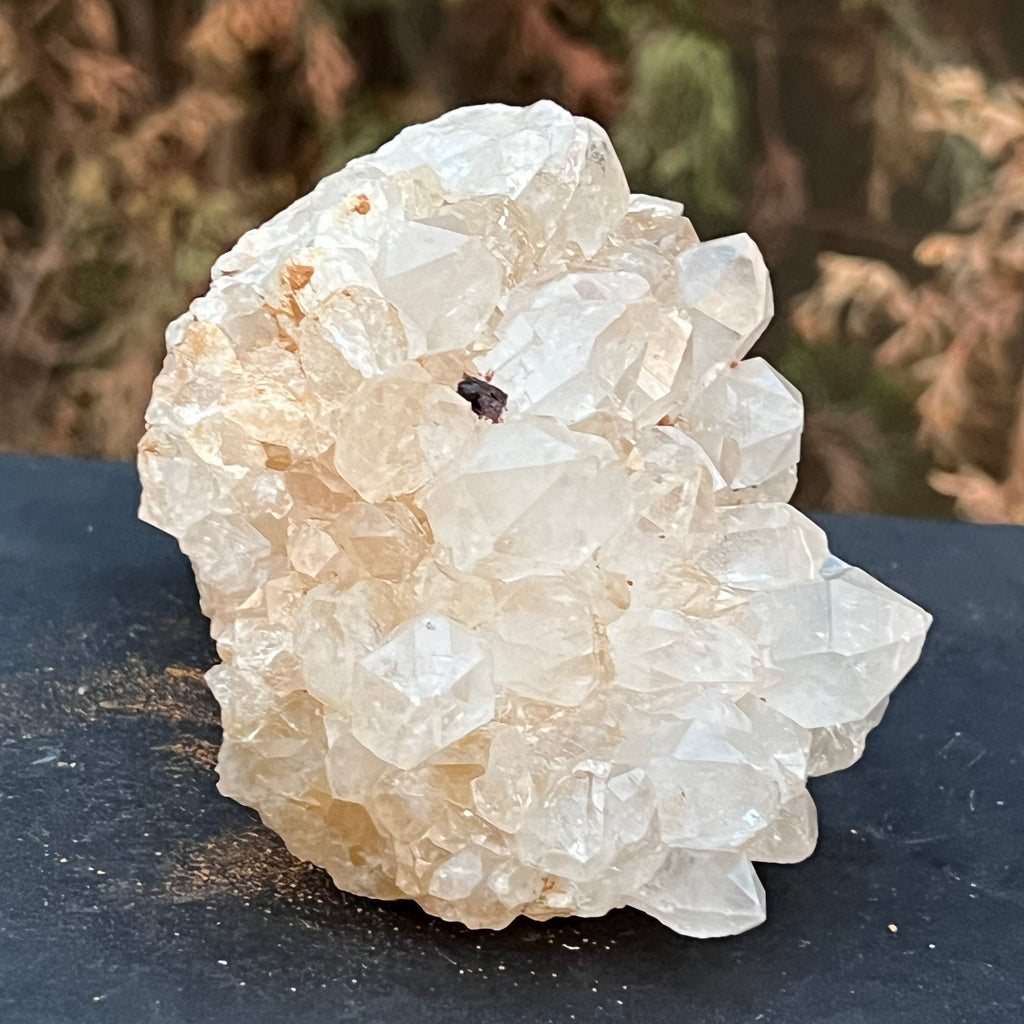 Cluster felie cuart incolor cristal de stanca din Zambia model 3, druzy.ro, cristale 4