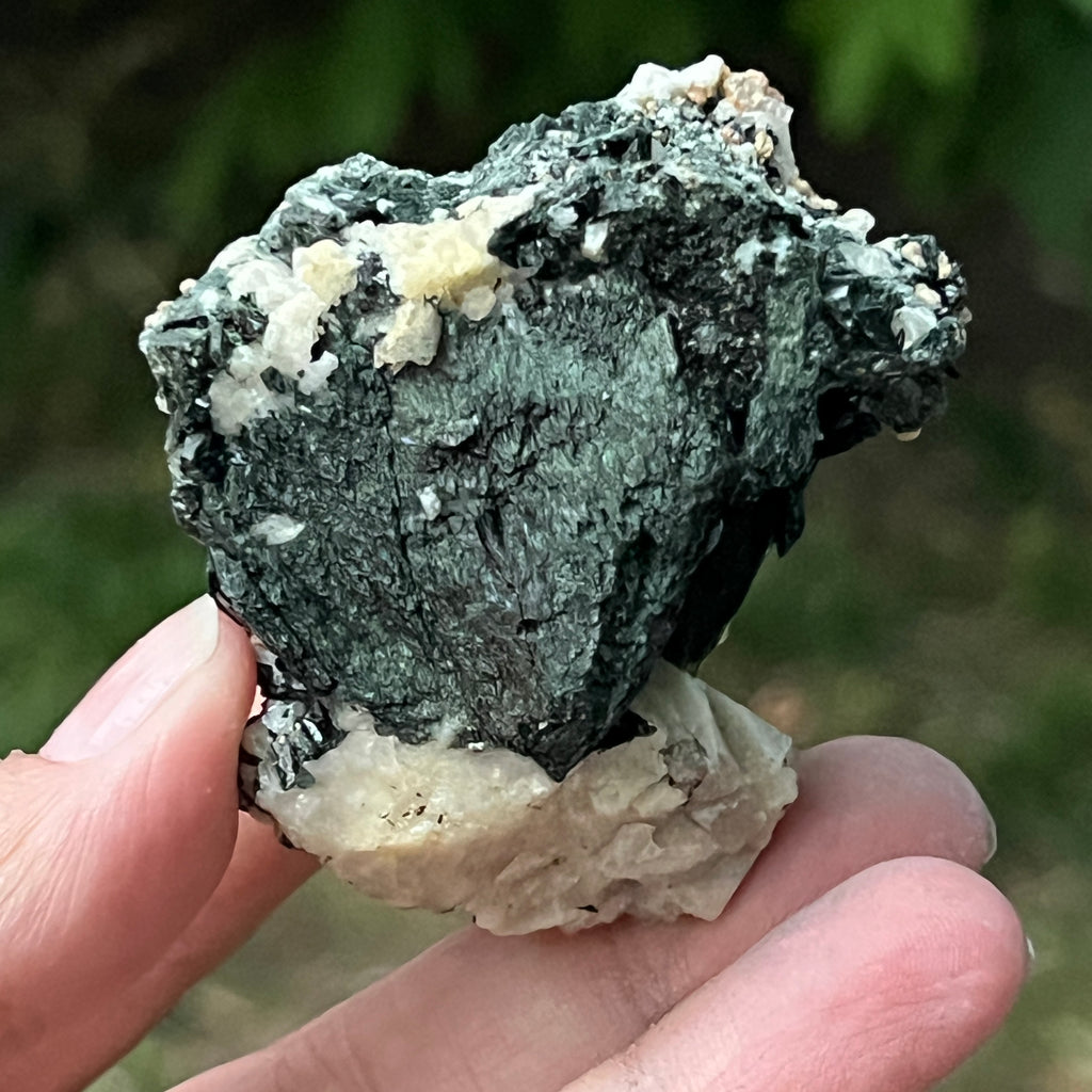 Cluster egirin cuart fumuriu/negru Zomba m20, pietre semipretioase - druzy.ro 1 