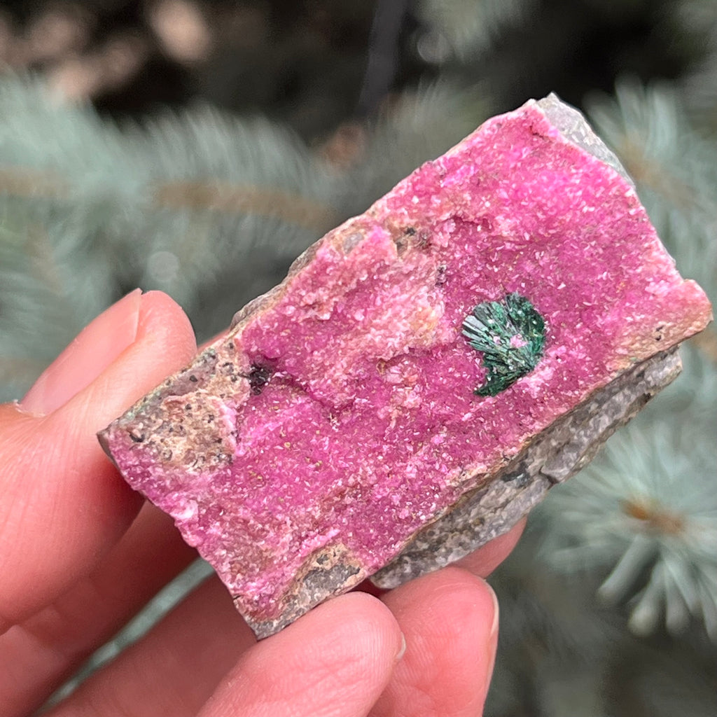 Dolomit roz Salrose piatra bruta m27, druzy.ro, cristale 1