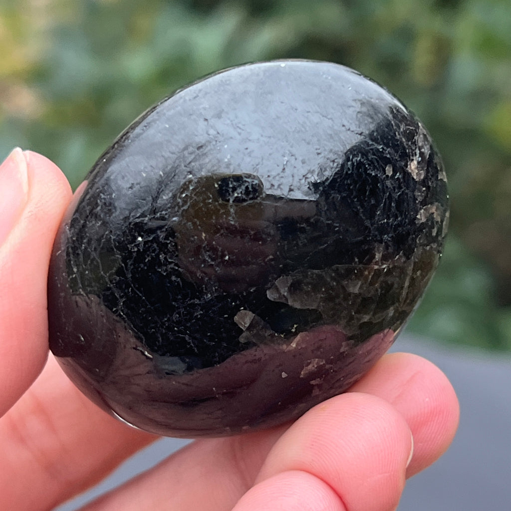 Turmalina neagra palmstone m3, pietre semipretioase - druzy.ro 2 