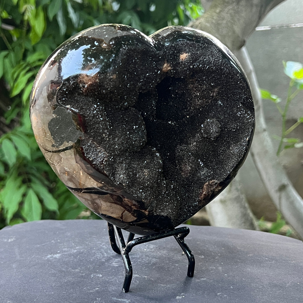 Inima septaria XXL model 1, pietre semipretioase - druzy.ro 3 