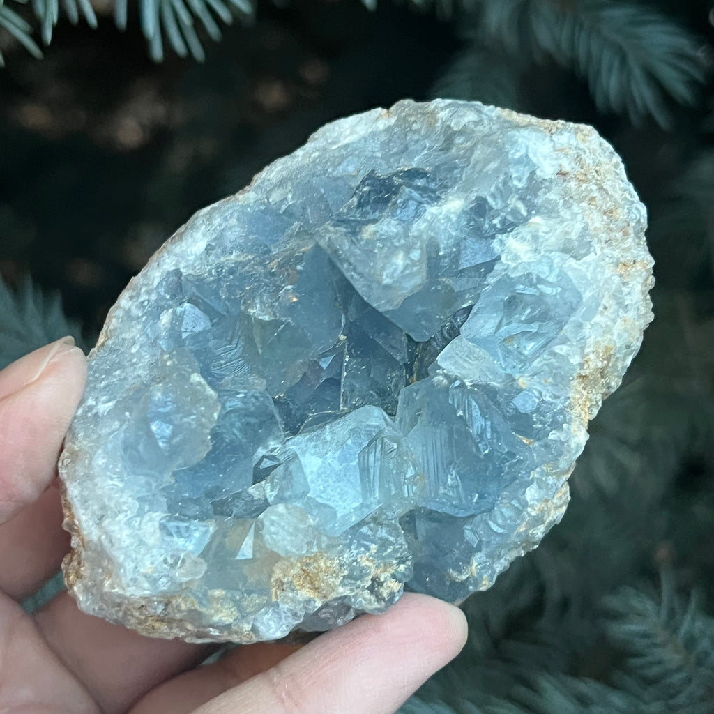 Celestit / celestina cluster m20, pietre semipretioase - druzy.ro 4 