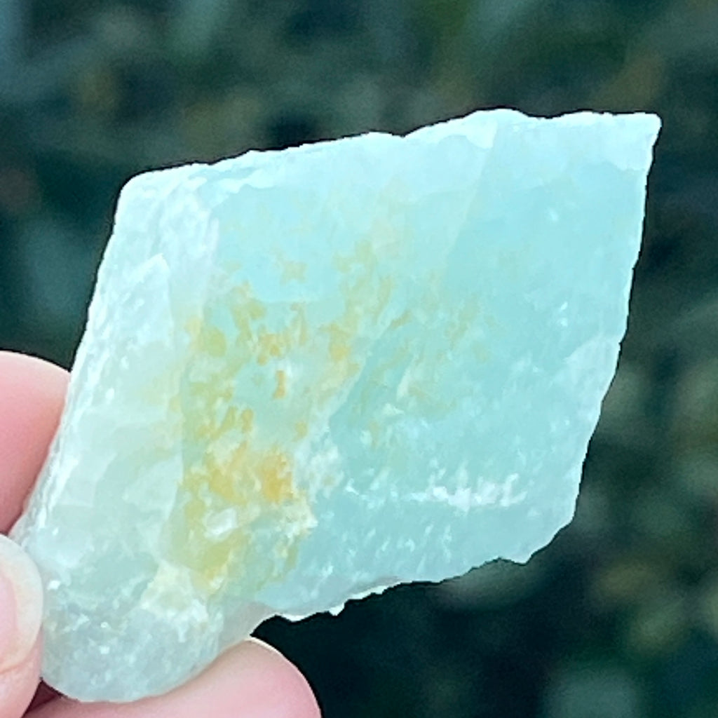 Acvamarin Pakistan piatra bruta model pk11, pietre semipretioase - druzy.ro 1 