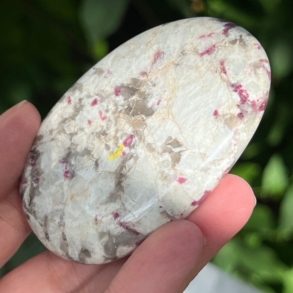 Palmstone rubelit/ turmalina roz m5, pietre semipretioase - druzy.ro 2 