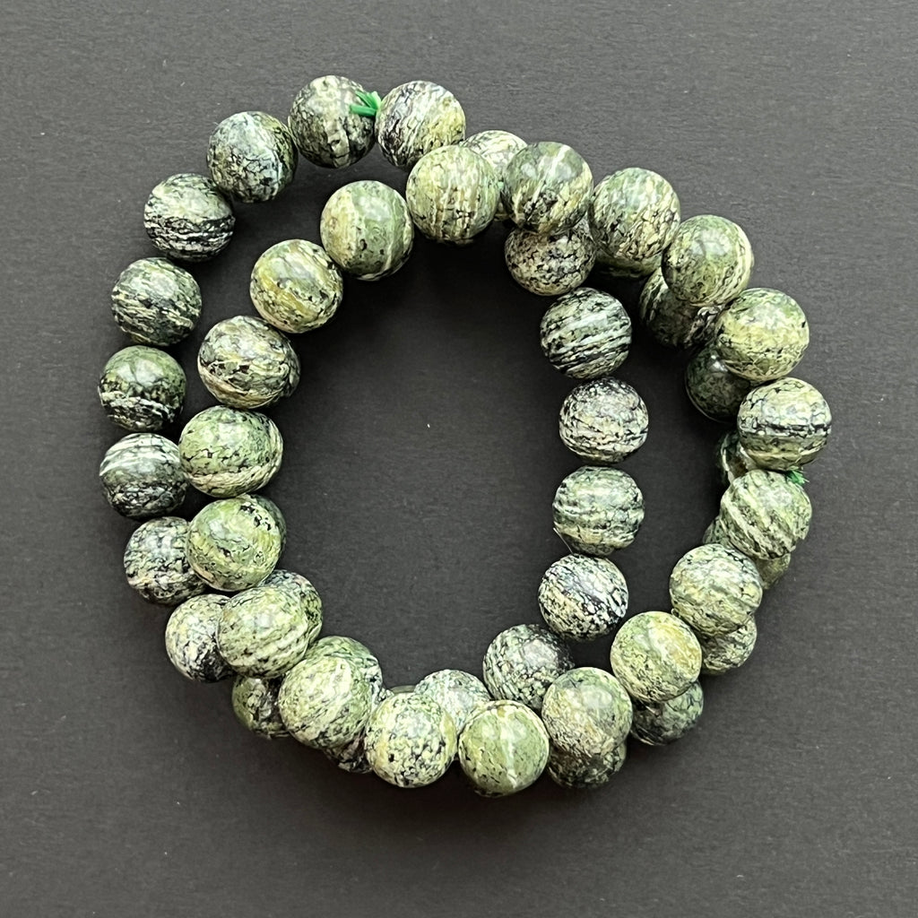 Bratara serpentin 10 mm, pietre semipretioase - druzy.ro 3 