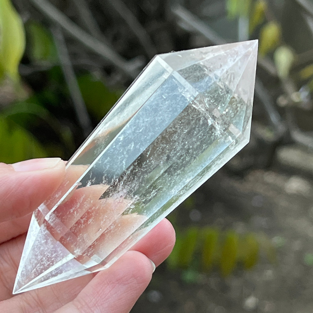 Bagheta cuart vogel, 12 fete, Brazilia model 20, pietre semipretioase - druzy.ro 6 