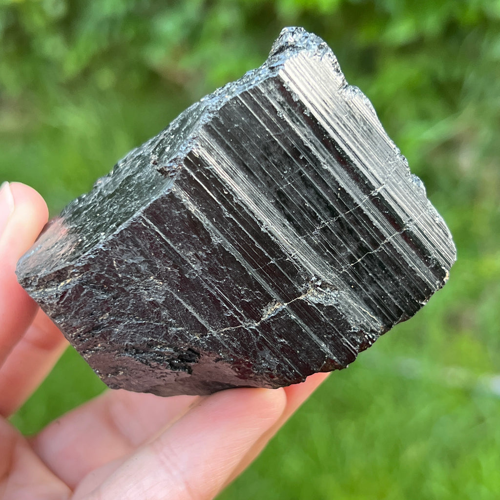 Turmalina neagra piatra bruta L2, pietre semipretioase - druzy.ro 1 