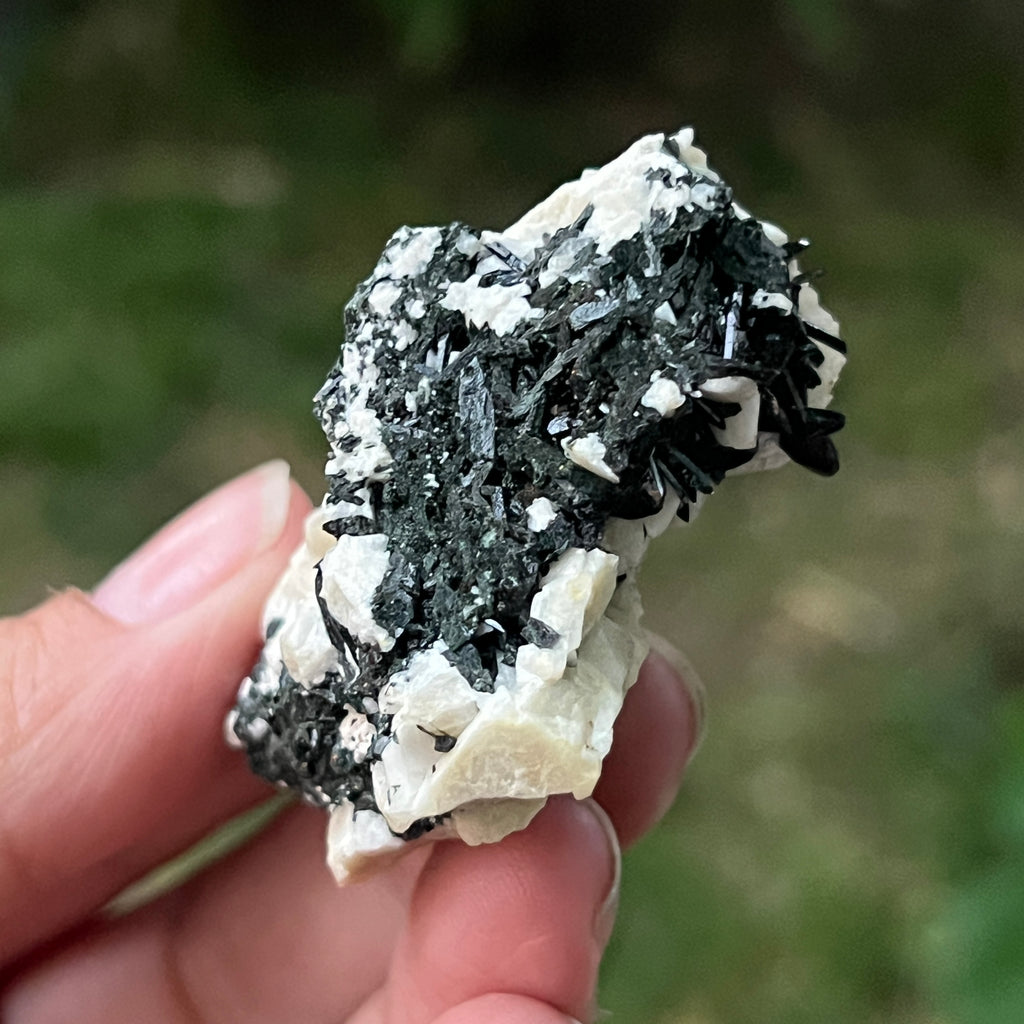 Cluster egirin mini cuart fumuriu/negru Zomba m11, pietre semipretioase - druzy.ro 5 