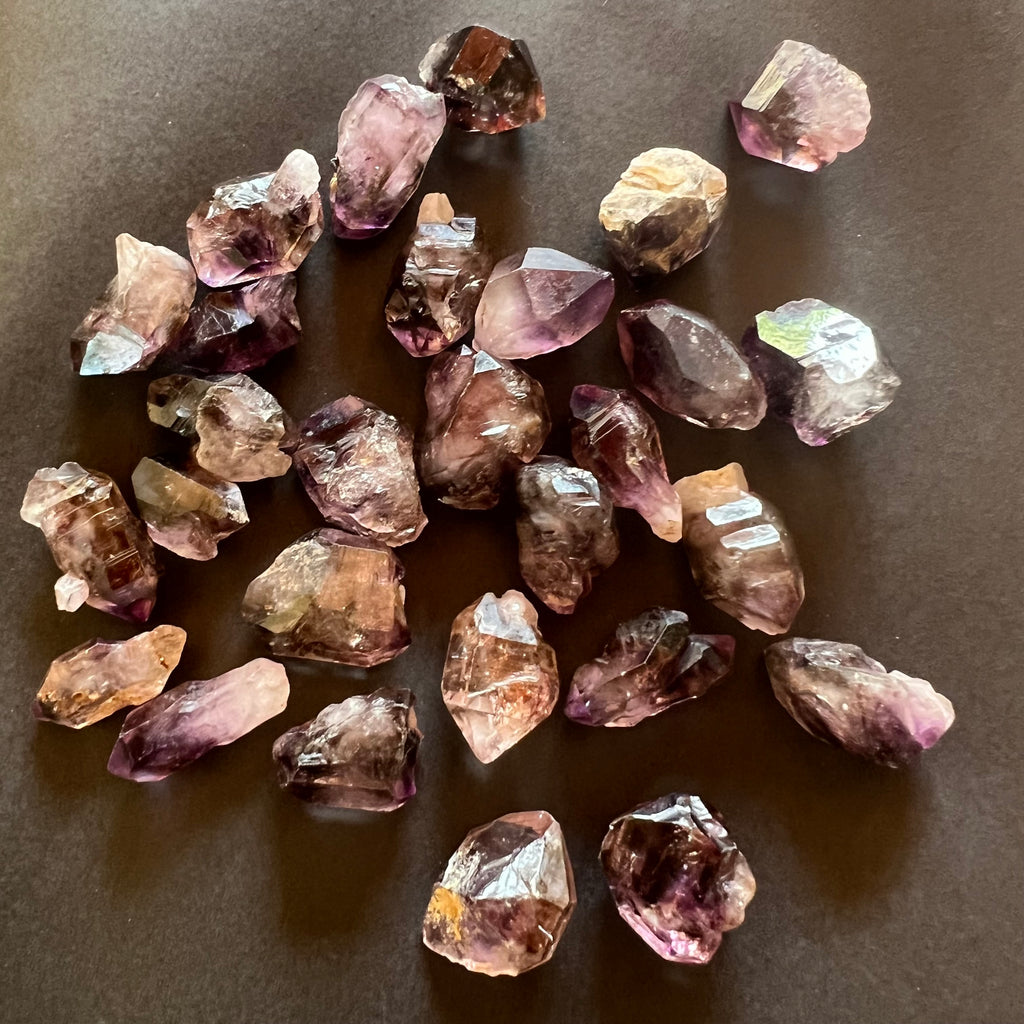 Spartura ametist de mina Brandberg, Namibia, druzy.ro, cristale 3
