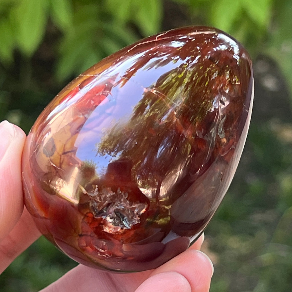 Ou carneol model 6, pietre semipretioase - druzy.ro 5 