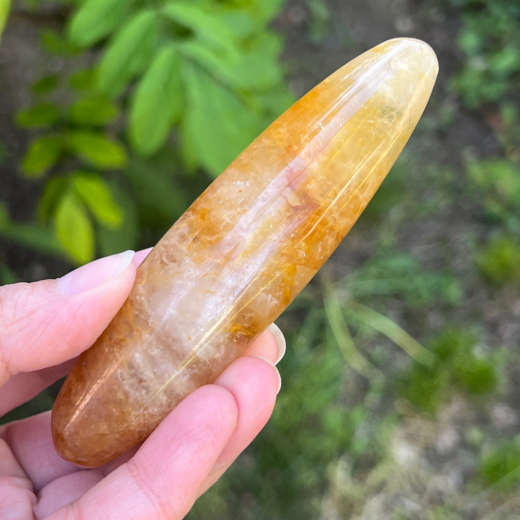 Bagheta golden healer, cuart lamaie model 3, pietre semipretioase - druzy.ro 4 