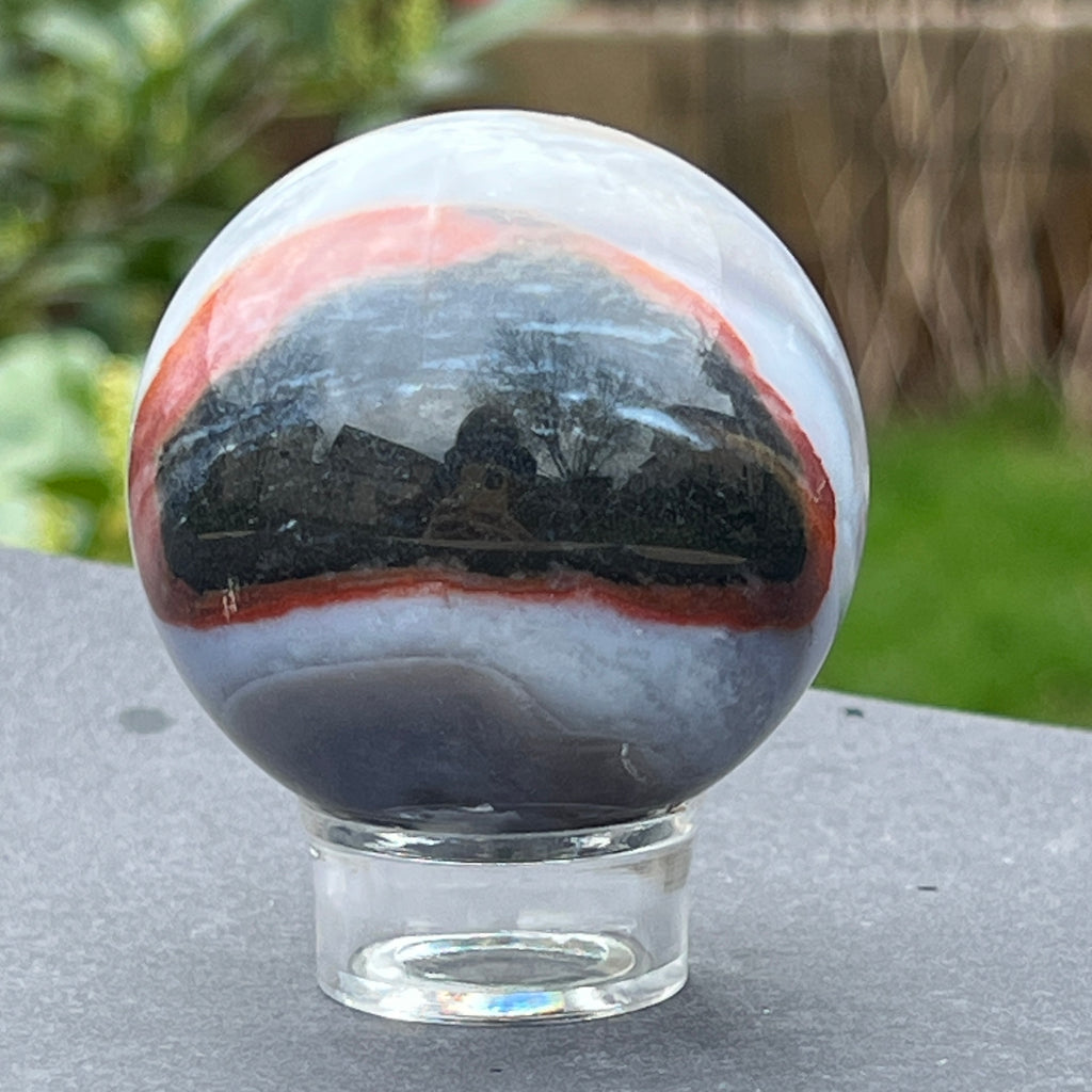 Sfera sardonix model 1, pietre semipretioase - druzy.ro 7 