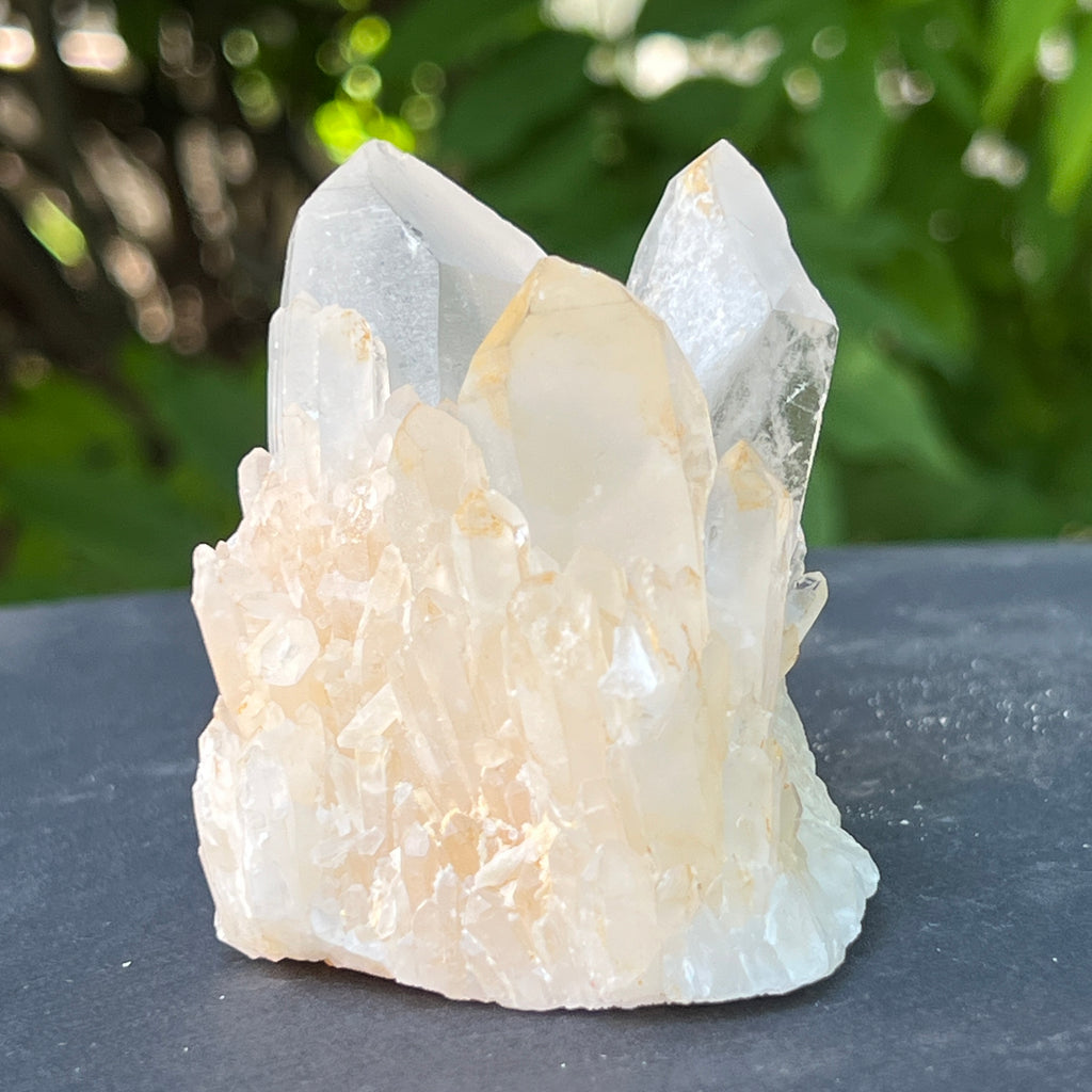 Floare de mina, cluster cuart ICY | Model 5, pietre semipretioase - druzy.ro 4 