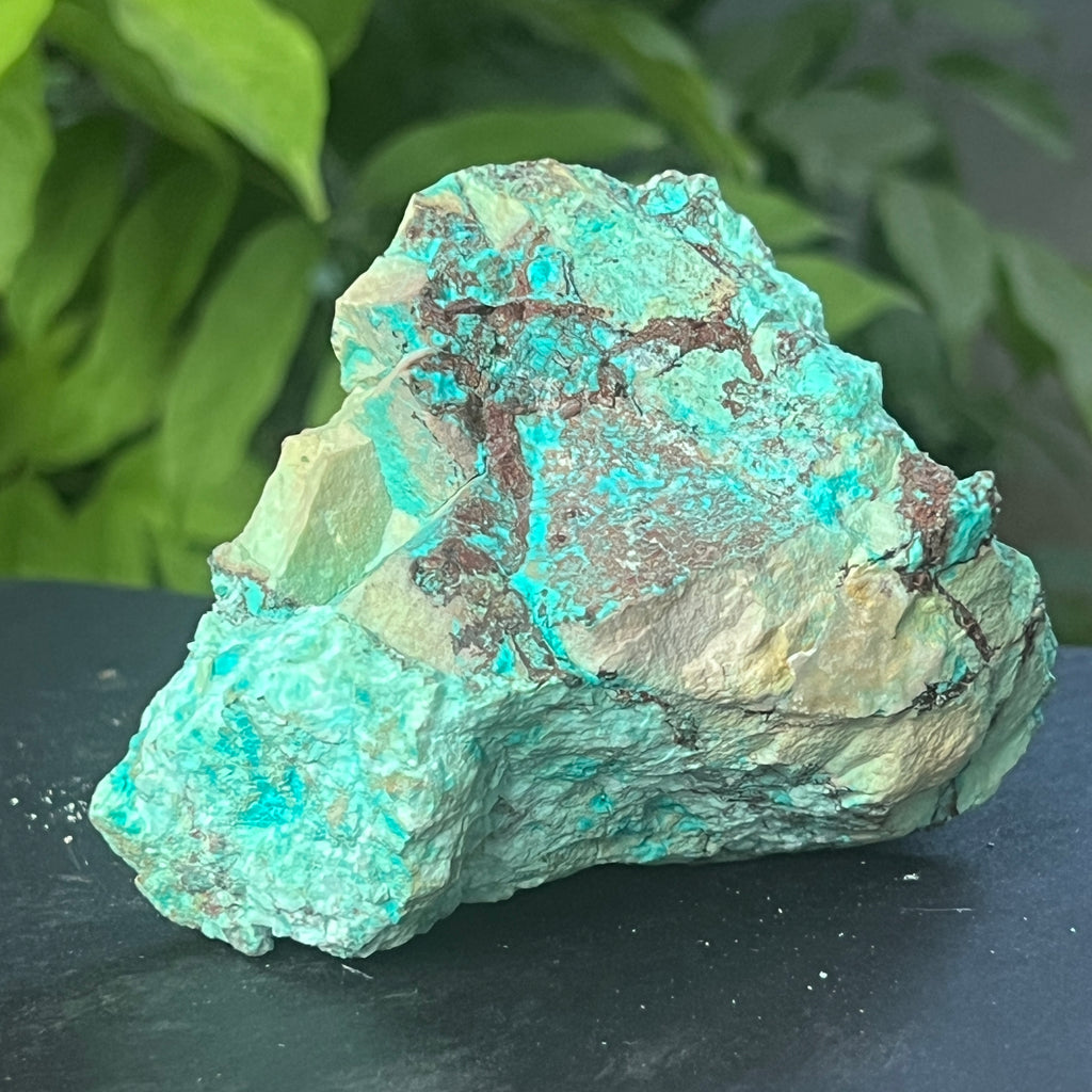 Piatra bruta Shattuckite m5, pietre semipretioase - druzy.ro 1 