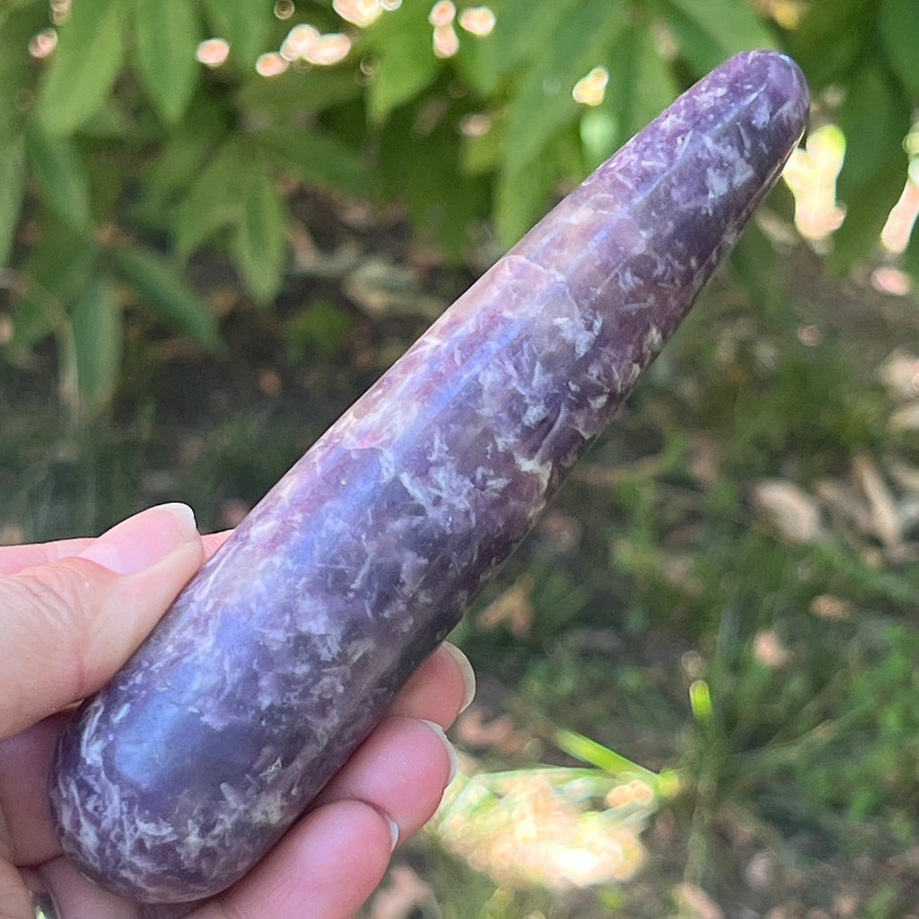 Bagheta Lepidolit din Madagascar m1, pietre semipretioase - druzy.ro 3 