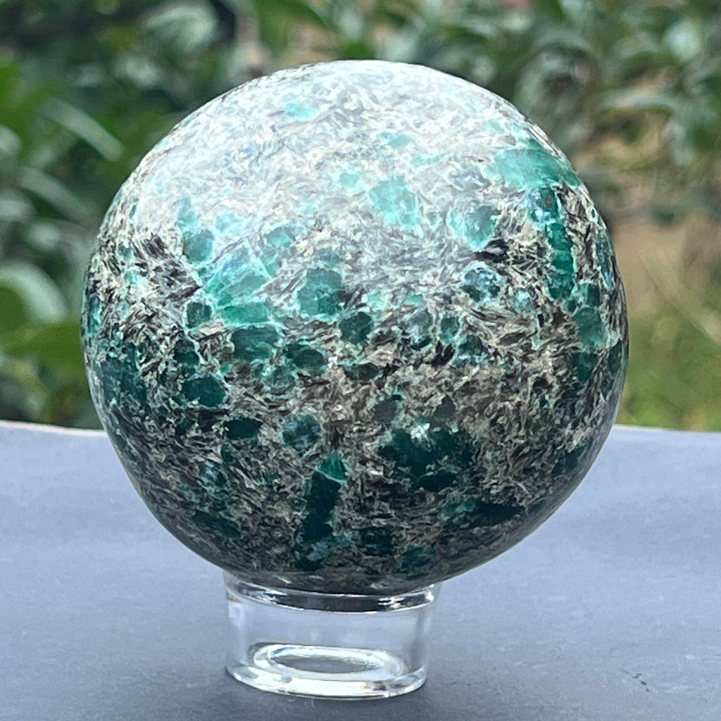 Sfera smarald in matrice model 7, pietre semipretioase - druzy.ro 6 