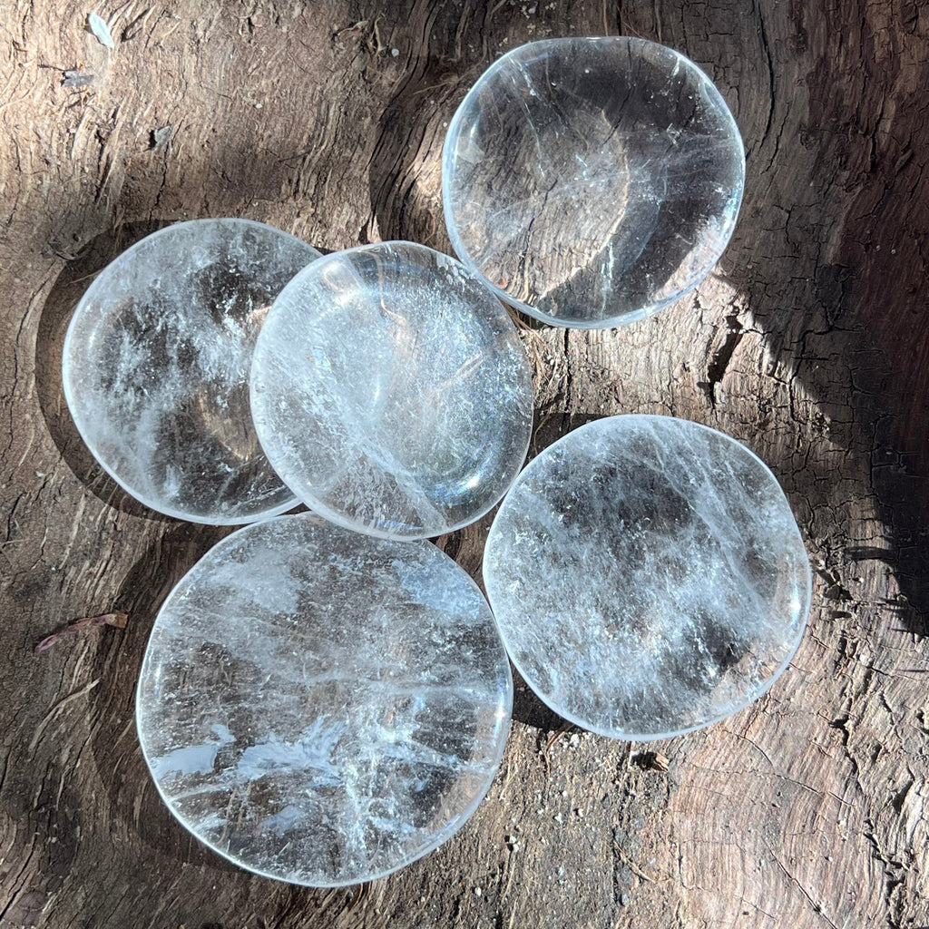 Palmstone cuart incolor/cristal de stanca 4-5 cm, druzy.ro, pietre semipretioase 3