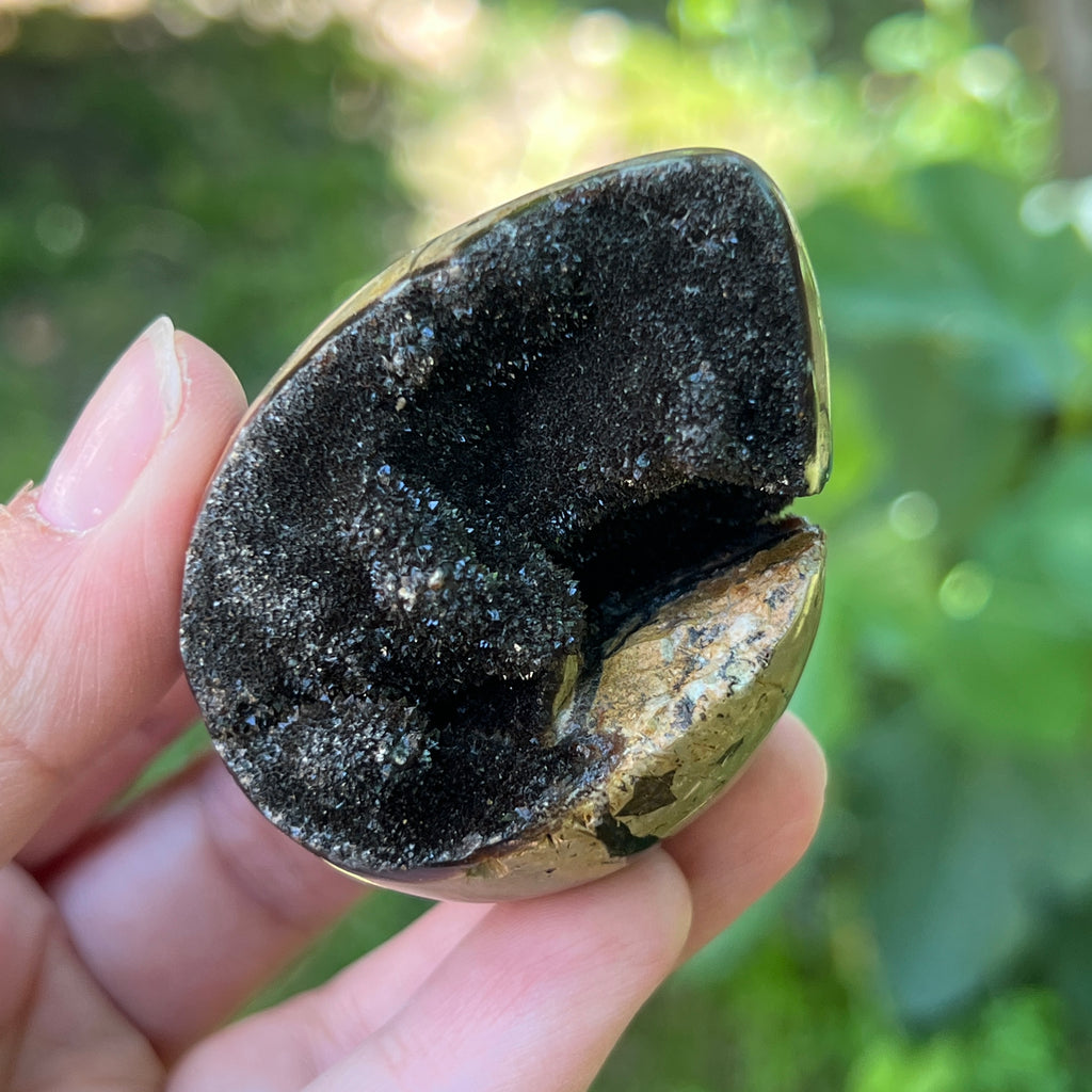 Ou Septaria din Madagascar mini, piatra dragonului, model 5, pietre semipretioase - druzy.ro 5 