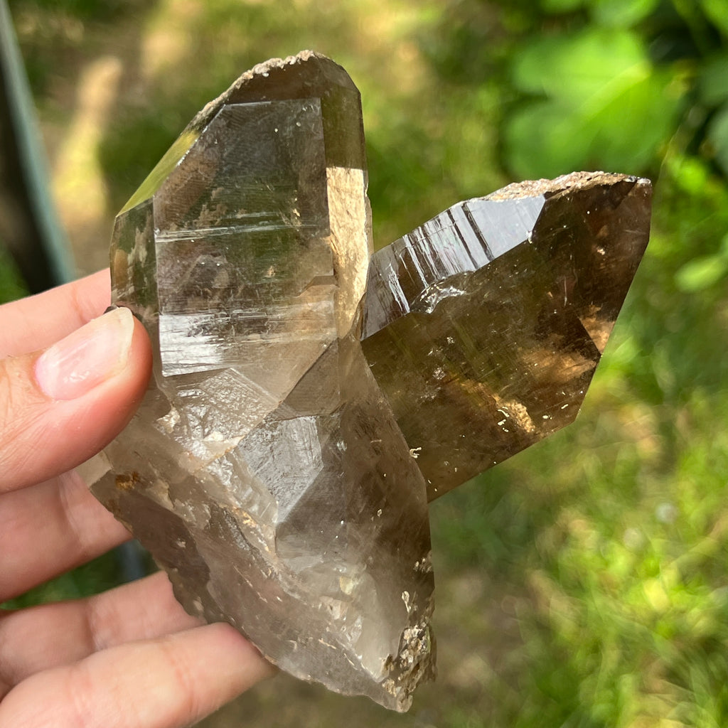 Varf brut cuart fumuriu | Model L8, pietre semipretioase - druzy.ro 3 