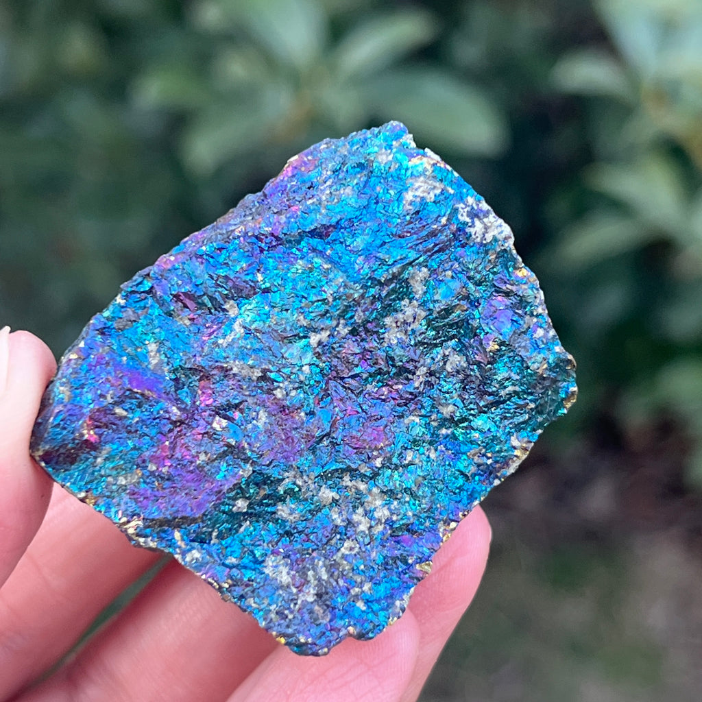 Calcopirita iridescentă din Mexic model 6, pietre semipretioase - druzy.ro 8 