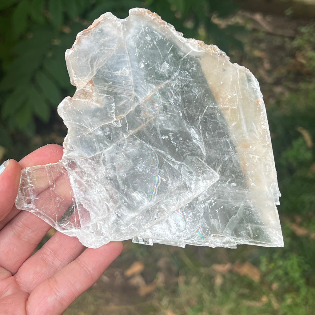 Sticla selenit piatra bruta model 7, pietre semipretioase - druzy.ro 2 