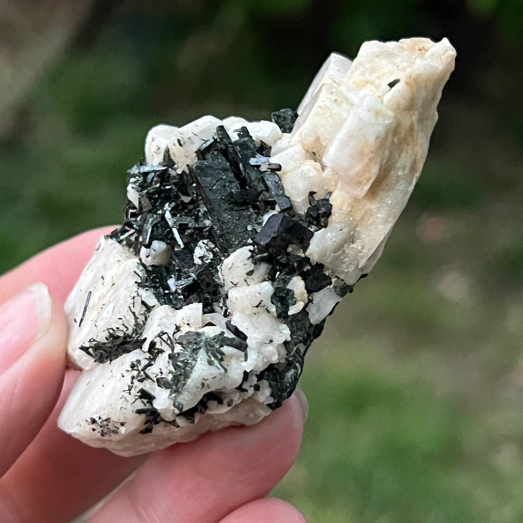 Cluster egirin mini cuart fumuriu/negru Zomba m1, pietre semipretioase - druzy.ro 2 