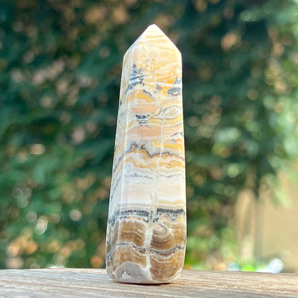 Turn/obelisc jasp albina m3, druzy.ro, cristale 2
